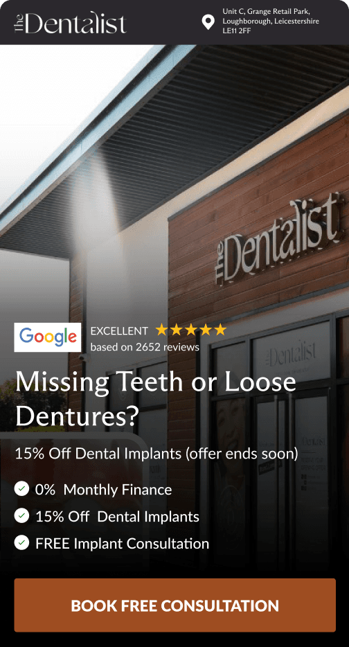 The Dentalist page design