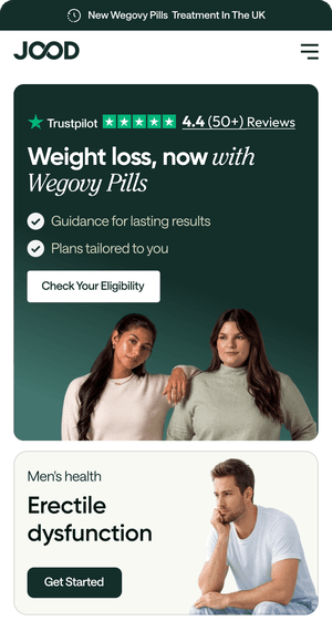 JOOD · Eligibility landing page