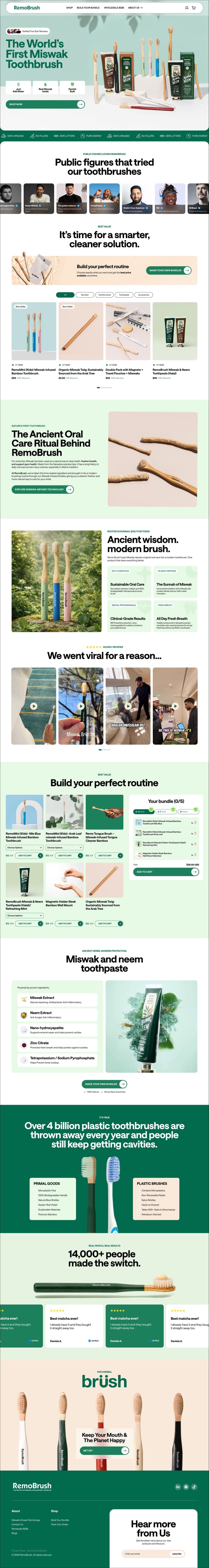 RemoBrush page designed by Convertt