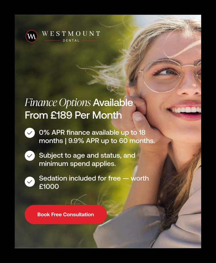 Westmount Dental page design