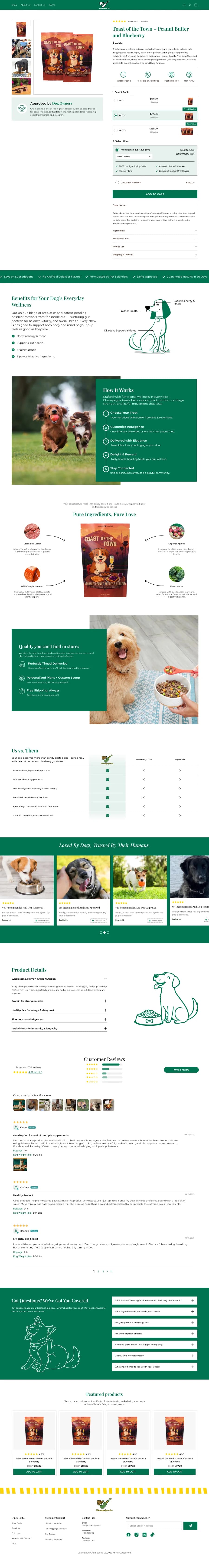 Chompagne — redesign · desktop
