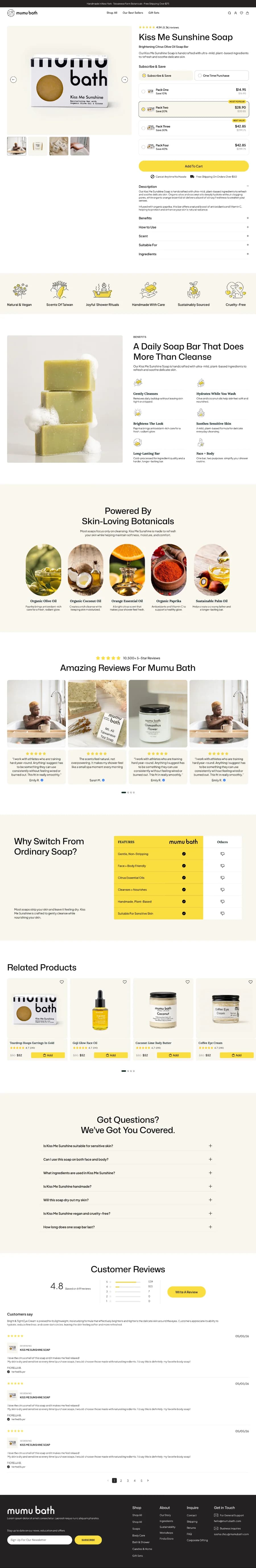 Mumu Bath — redesign · desktop