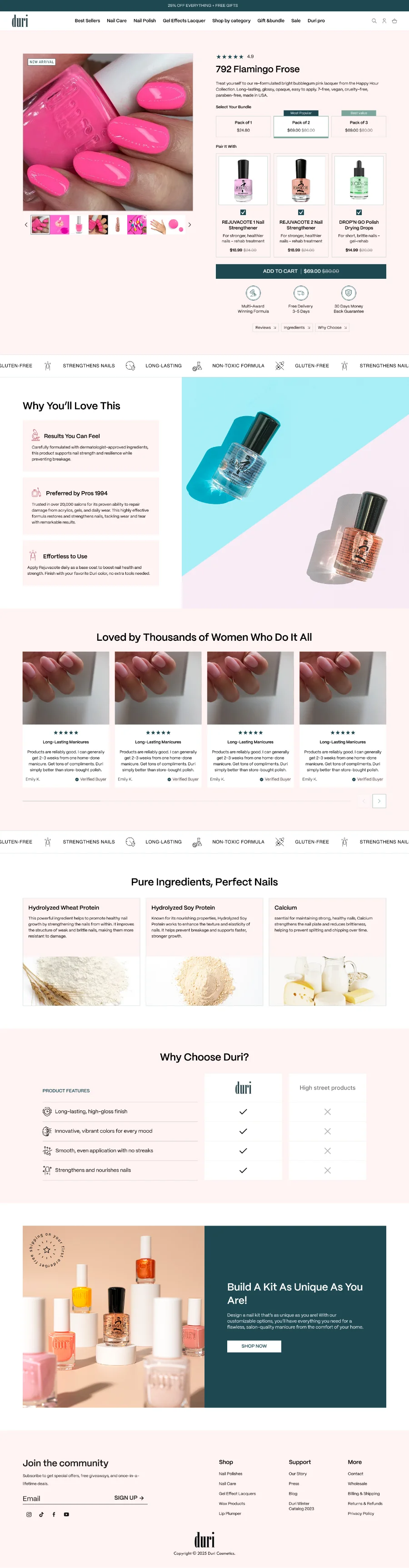 Duri — redesign · desktop