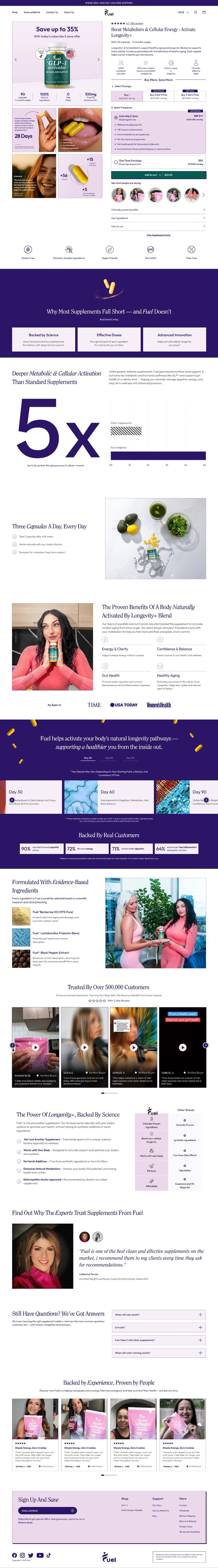 Fuel — redesign · desktop