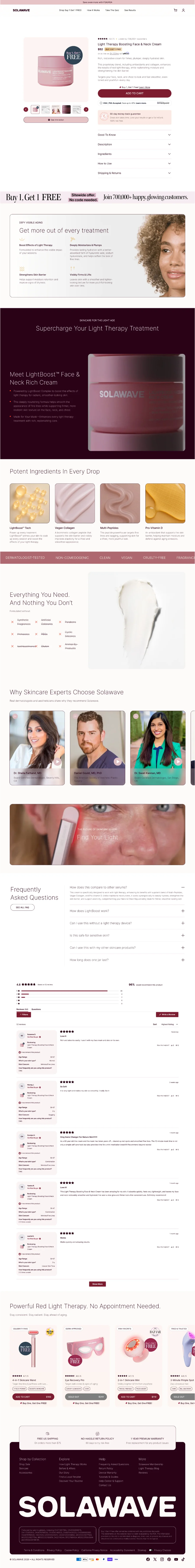 Solawave before